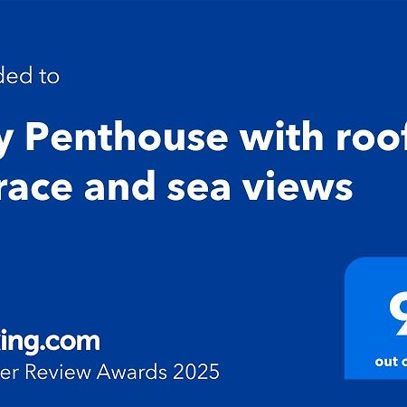 City Penthouse With Roof Terrace And Sea Views Валетта Экстерьер фото